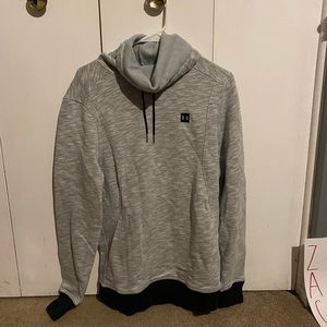 Under Armour Turtleneck Sweatshirt Grey Black